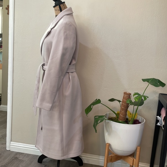 Light Grey Long Coat - Picture 6 of 8